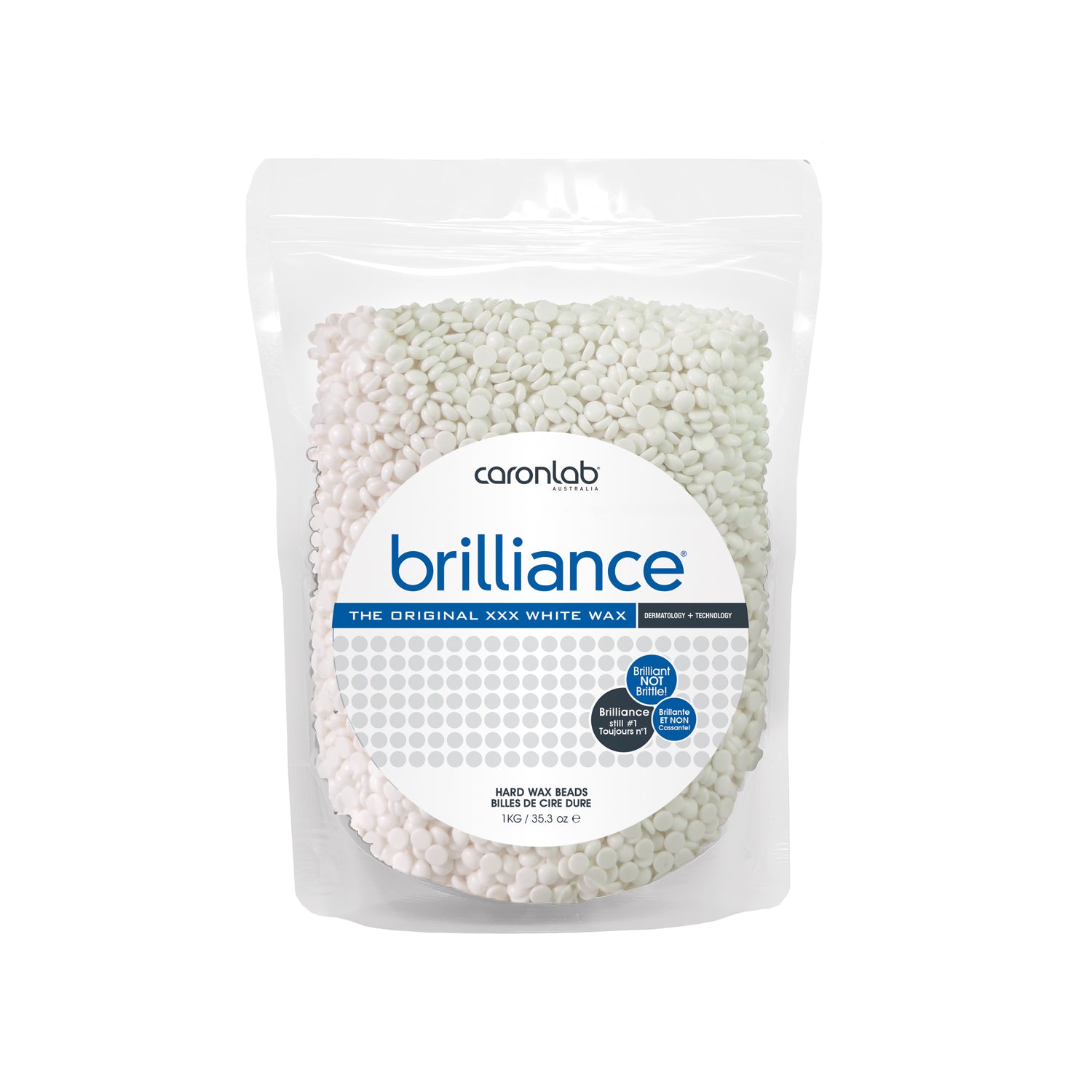 Brilliance Hard Wax Beads – The Original XXX White Wax