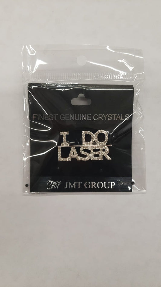 I DO LASER Crystal Pin (7794396037306)