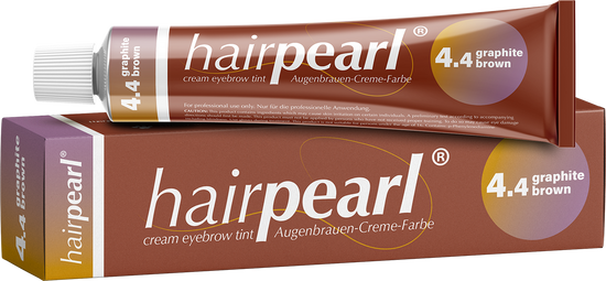 Hairpearl Eyelash & Eyebrow Tint -  Graphite Brown (6579518636218)