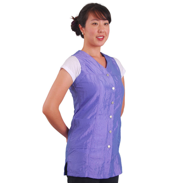 Sleeveless Slim Fit Nylon Smock #910 (6568542109882)