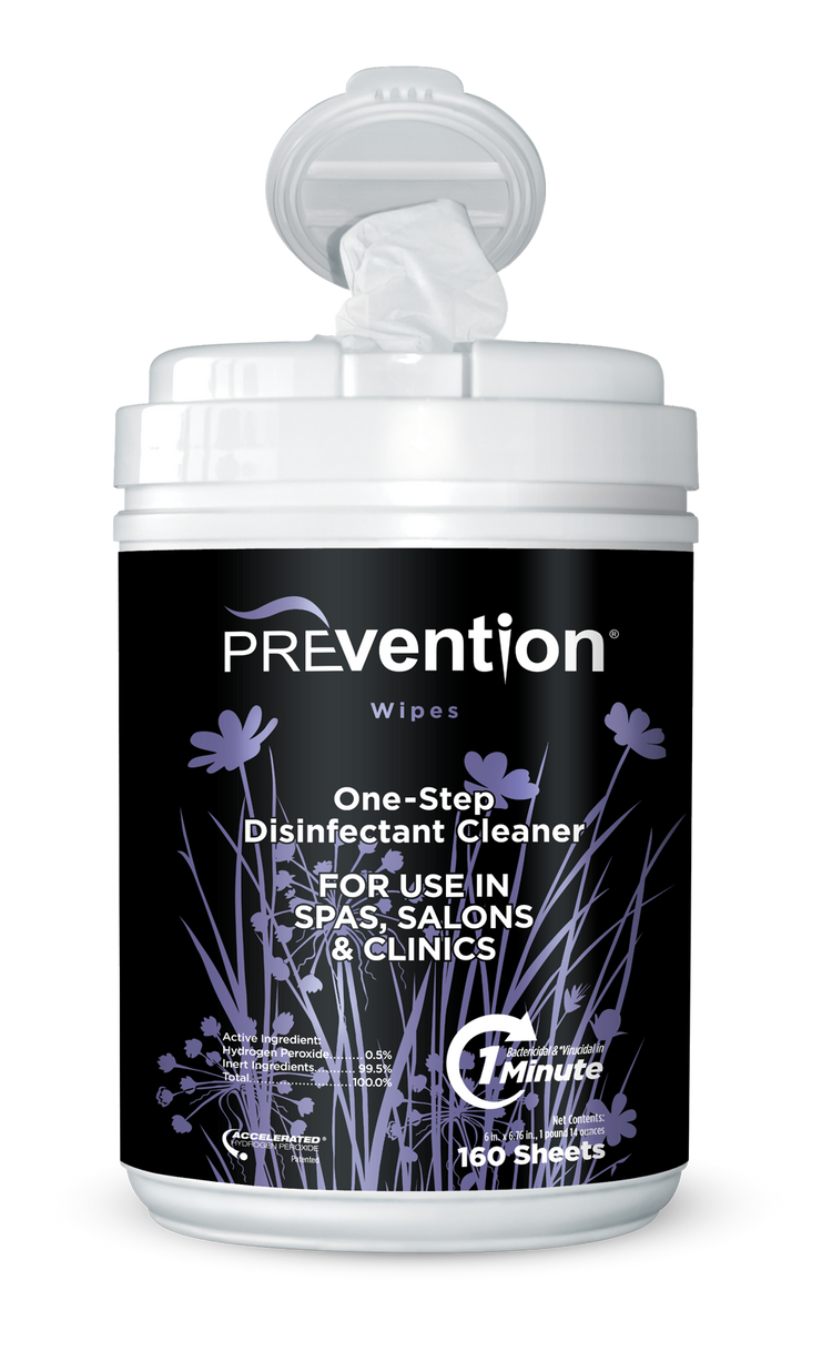 PREvention RTU (Ready To Use) Wipes 6"x7" - 160 Wipes/Can (7346326339770)