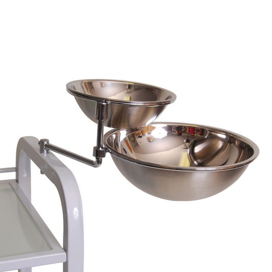 Stainless Steel Bowls Attachment - for the Spa Trolley F (6572732907706)